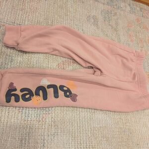 Pink Kids Bottoms with Bluey Design
